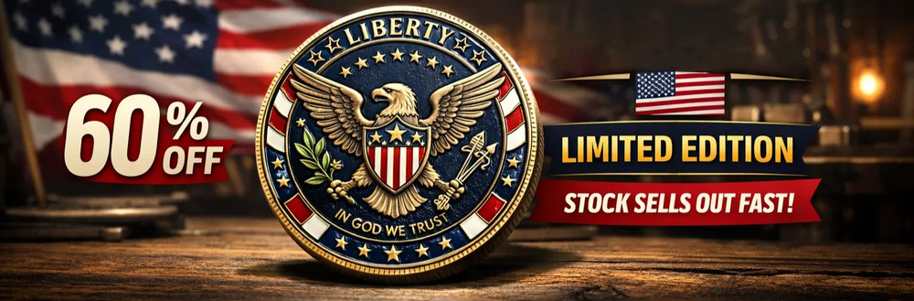 🔥Last Day 50% OFF🔥 250 Years of Freedom Veteran Tribute Coin