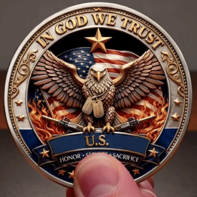 🔥Last Day 50% OFF🔥 250 Years of Freedom Veteran Tribute Coin